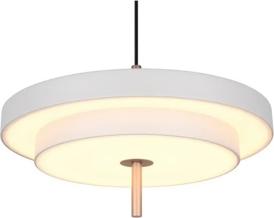 LED затъмняващо се висящо осветително тяло в цвят слонова кост Keaton – Trio