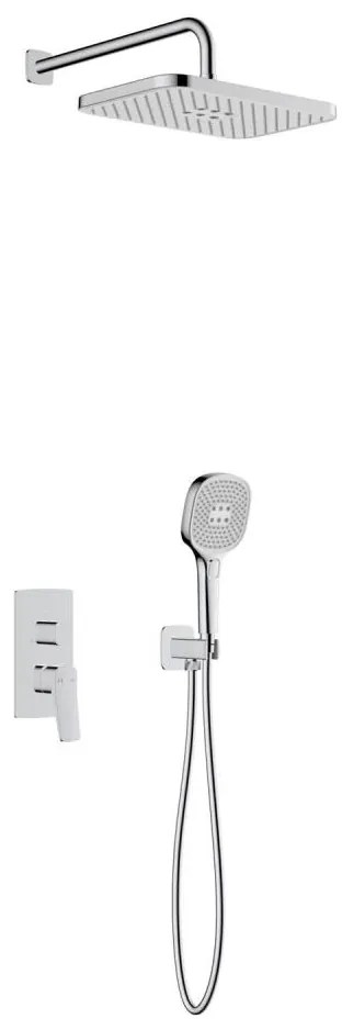 KFA Armatura 4529-501-00 - Комплект за душ с вграден смесител MALAGA, лъскав хром