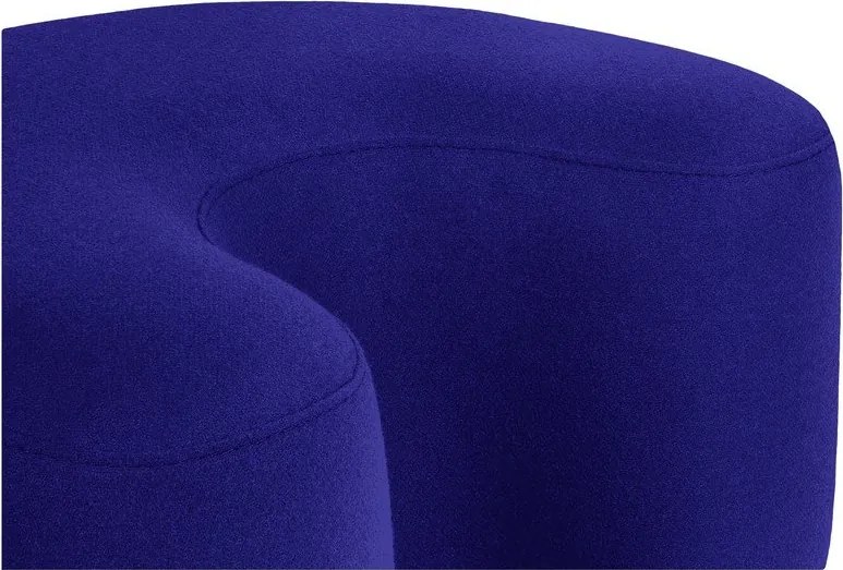 Синя вълнена табуретка Ü – noo.ma