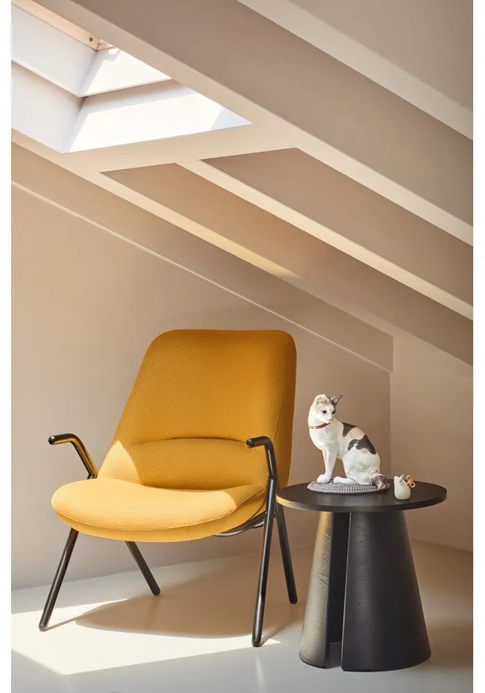 Жълт фотьойл , височина 90 cm Dins - Teulat