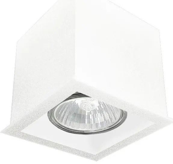 Brosline 1079 - Точково осветително тяло CAGE 1xGU10/10W/230V в бяло