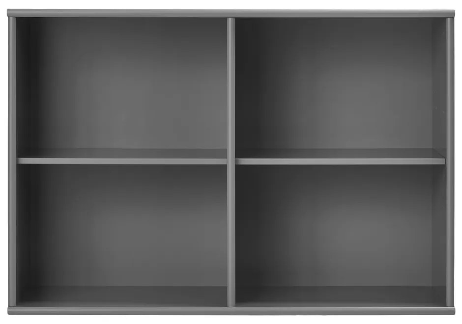 Антрацитна висяща библиотека 89x61 cm Mistral – Hammel Furniture