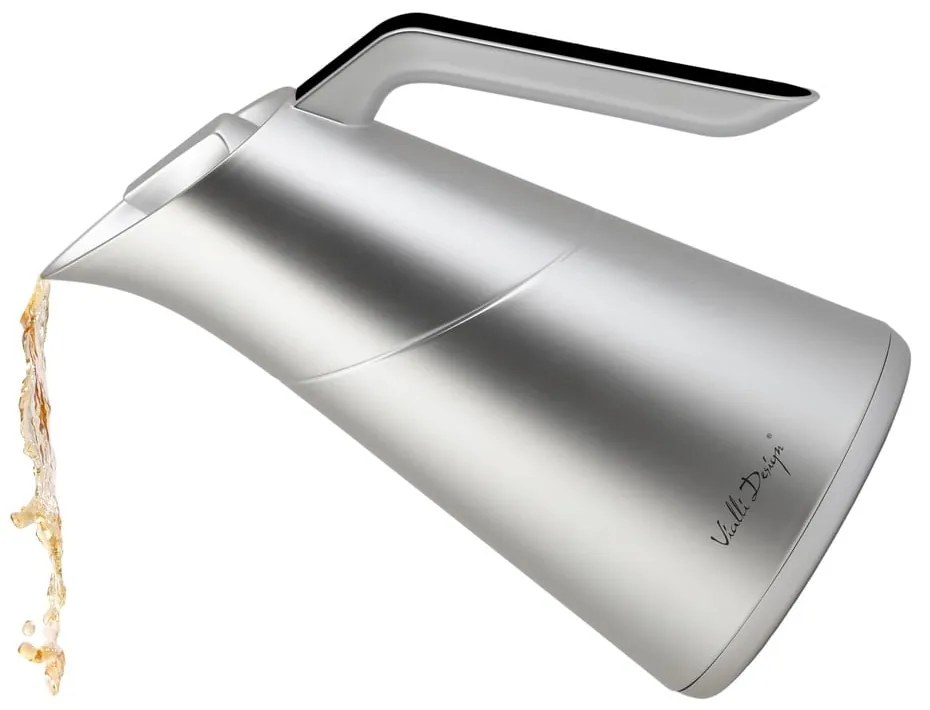 Термос в матово сребрист цвят 1 л Soho - Vialli Design