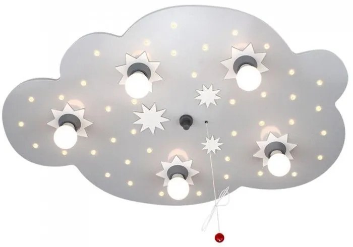 Стенен таван-лампа Elobra Star Cloud Five-light