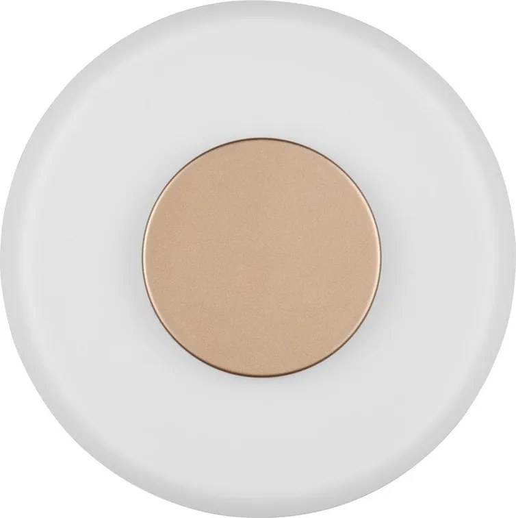 Бежова LED затъмняваща се стенна лампа ø 22 cm Celeste – Trio