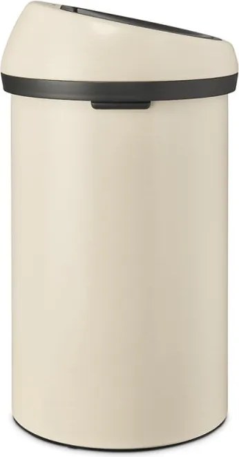 Кош за боклук Brabantia Touch Bin 1005510, 60 л, Плавно и безшумно отваряне, Бежов