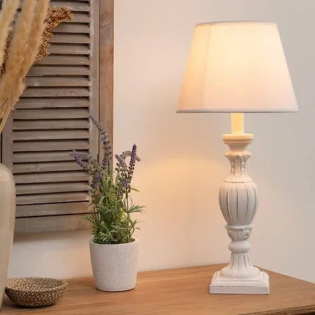 Настолна лампа atmosphera Renzo, 56 cm, Дърво