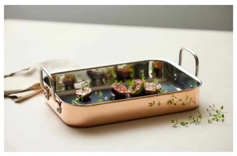 Форма за печене от мед/неръждаема стомана 25,5x35 cm - Blomsterbergs