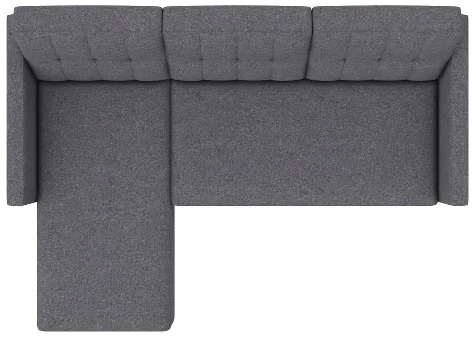 Сив ъглов диван Hartford – Støraa