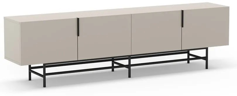 Кремава маса за телевизор 200x54,5 cm Eldia – Marckeric