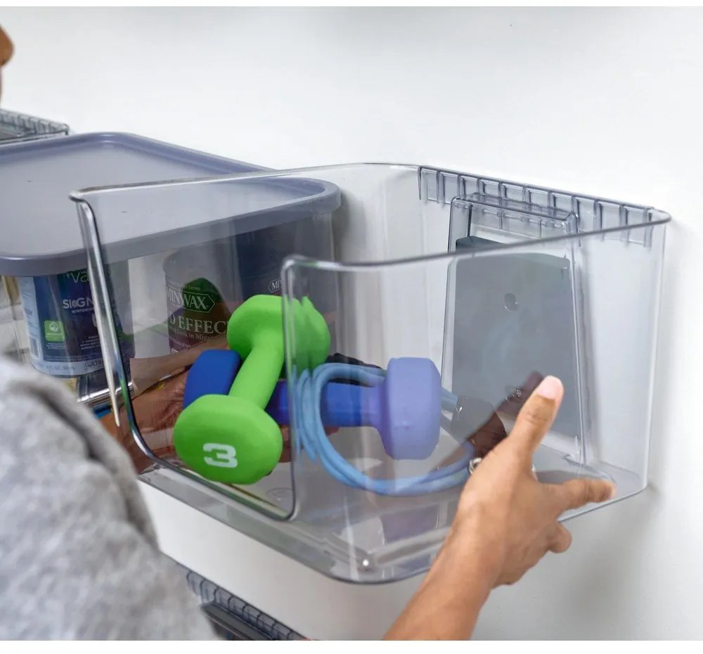 Стенна кутия за съхранение, изработена от рециклирана пластмаса iD Wallspace - iDesign