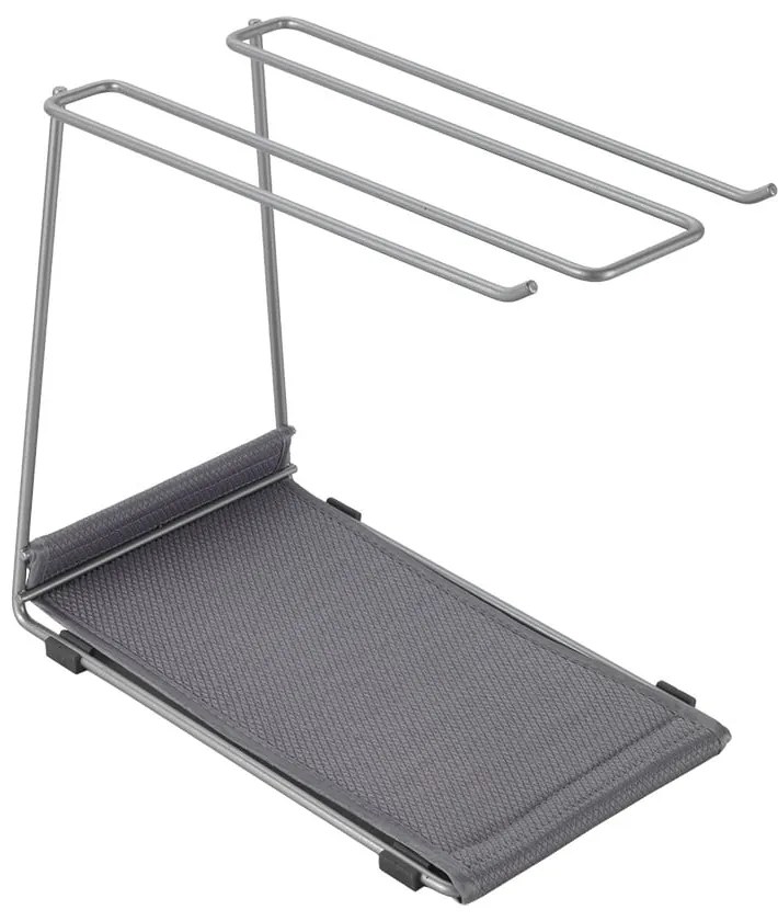 Стоманен държач за чаши за вино в сребристо Calix - Metaltex