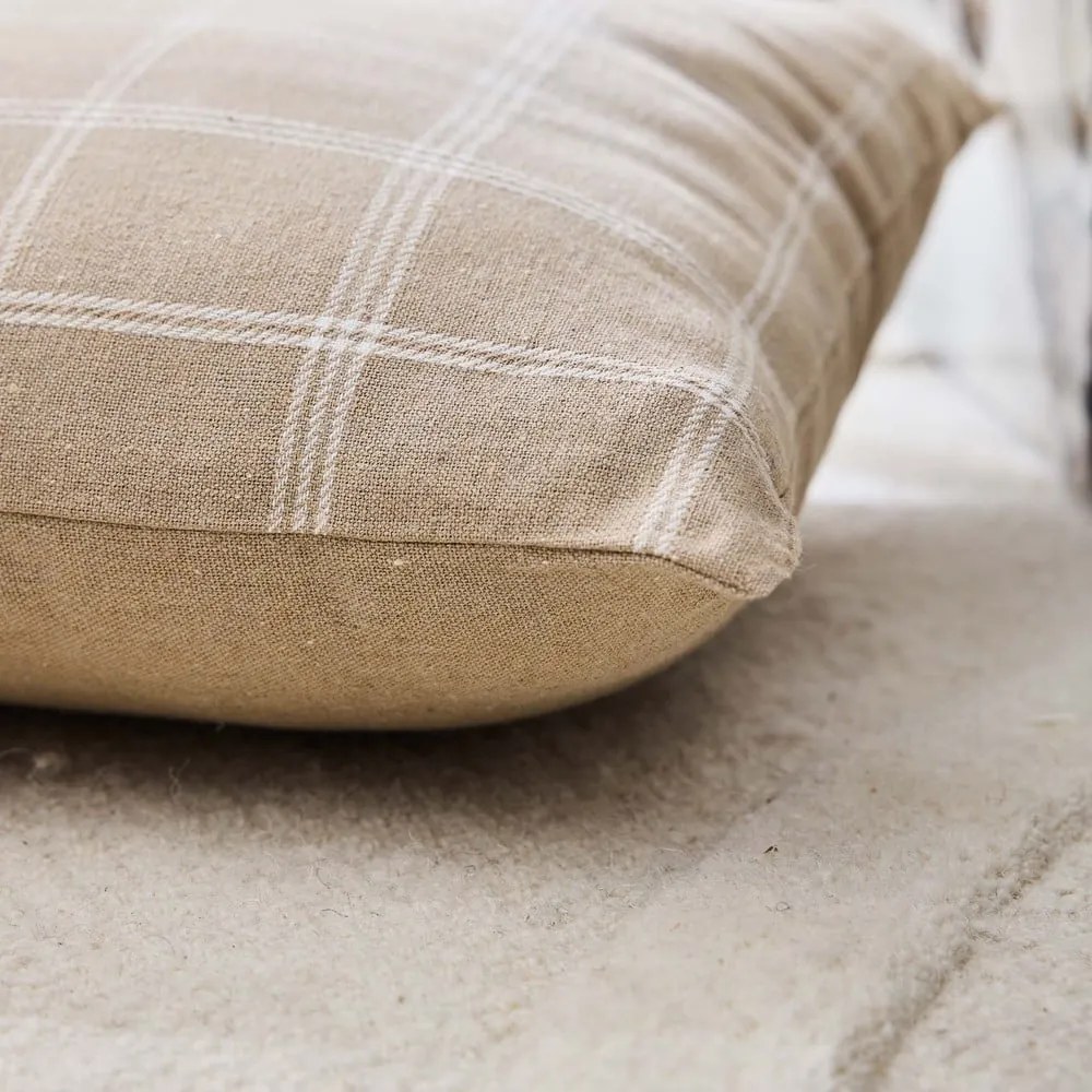 Декоративна възглавница със смес от памук 45x45 cm Everest – douceur d'intérieur