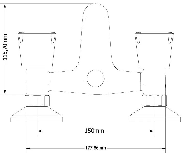 Кран баня Corona