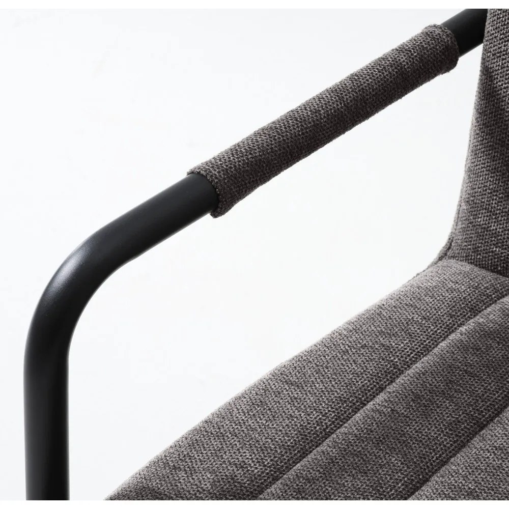 Тъмносив трапезен стол Trout – Unique Furniture