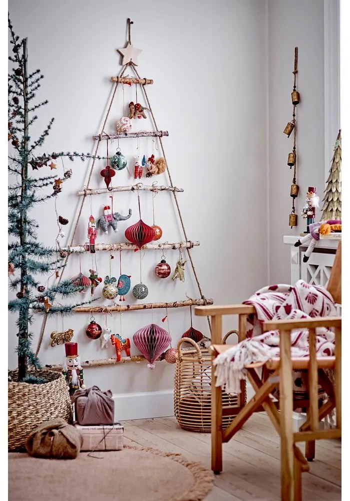 Дървени Коледни фигурки в комплект от 2 бр. (височина 38 cm) Darren – Bloomingville