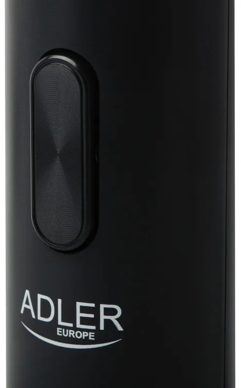 Електрически тирбушон Adler AD 4509, 20-24 мм, Нож за фолио, Черен