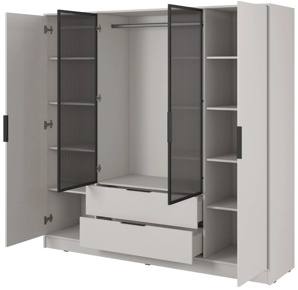 Гардероб Nelly II 4-врати-Cashmere