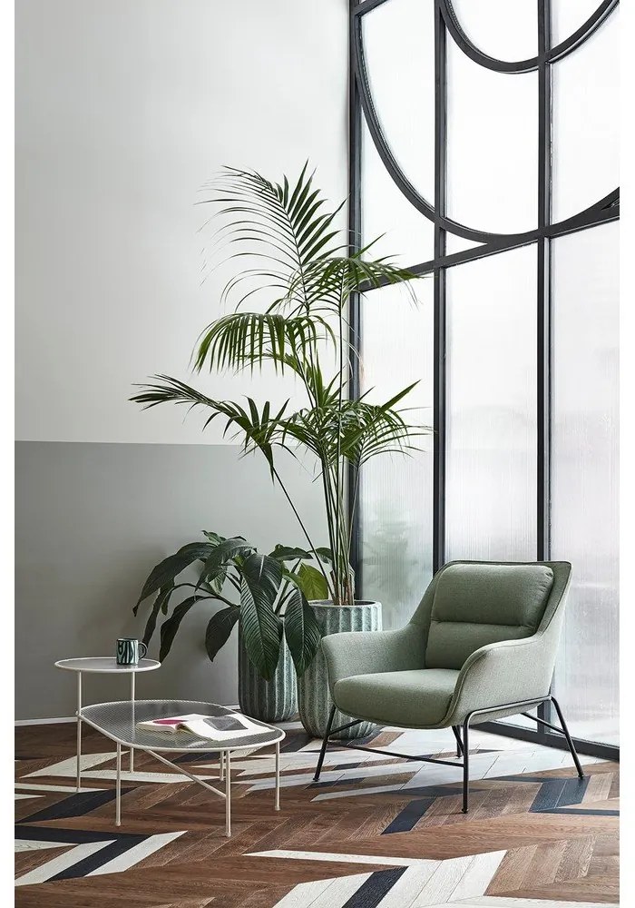 Зелено-сив фотьойл Sadira - Teulat