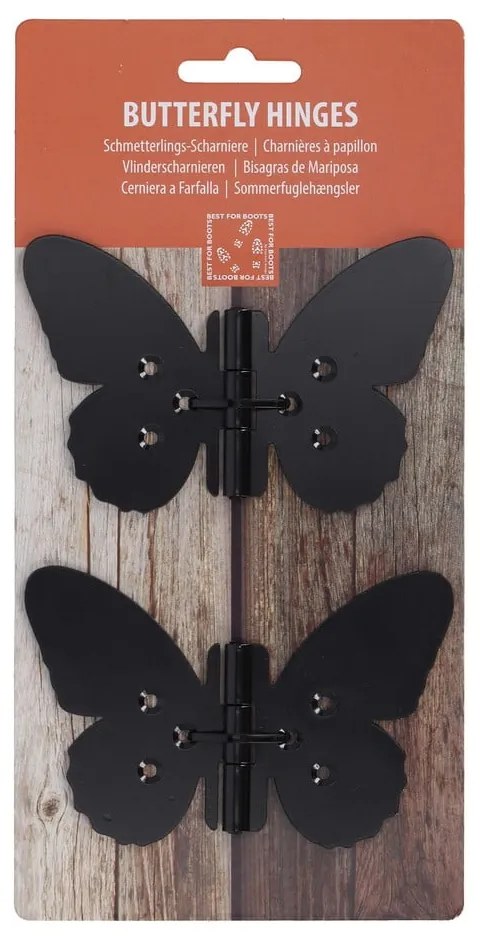 Метални панти за врати 4 бр. Butterfly – Esschert Design