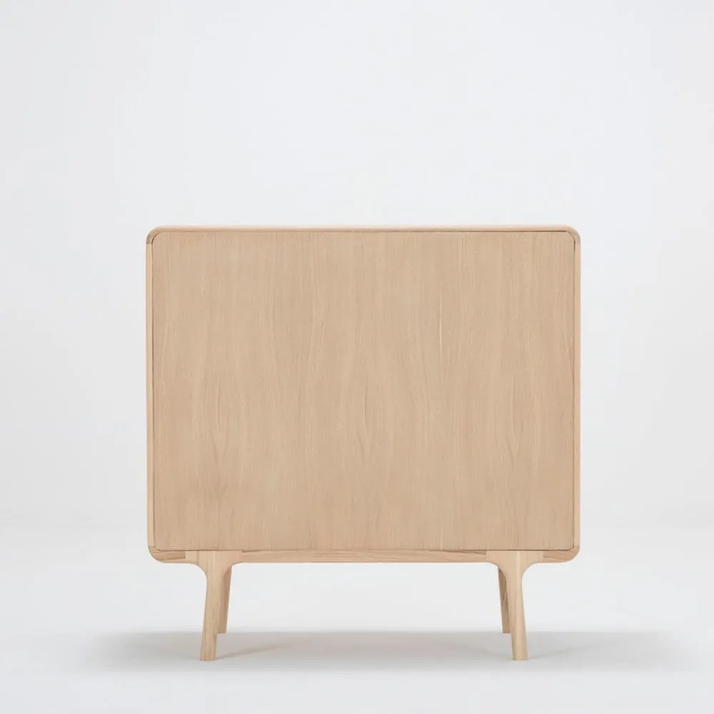 Масивен дъбов скрин с 3 чекмеджета Fawn - Gazzda