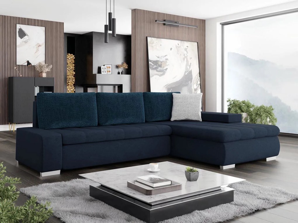 Ъглов диван Orkan mini-Blue