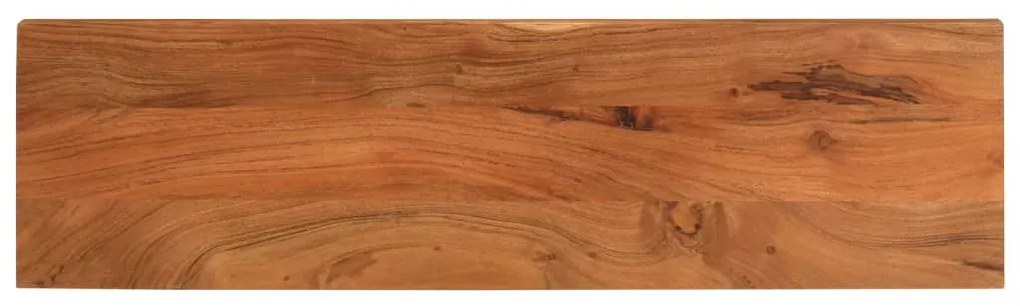 370909 vidaXL Плот за маса, 110x40x2,5 см, правоъгълен, акация масив