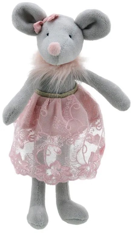 The Puppet Company - Парцалена кукла Мишчица танцьорка в розова дрешка