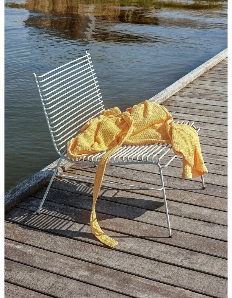 Бяло метално градинско кресло String – Hübsch