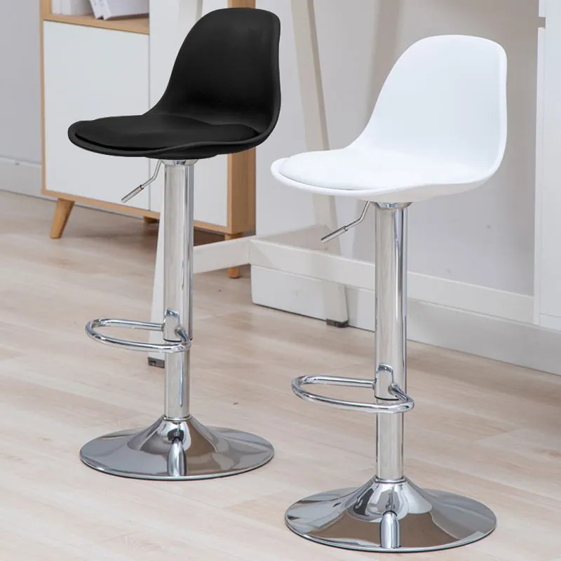 Бар стол Stacie-Бял (4) парчета