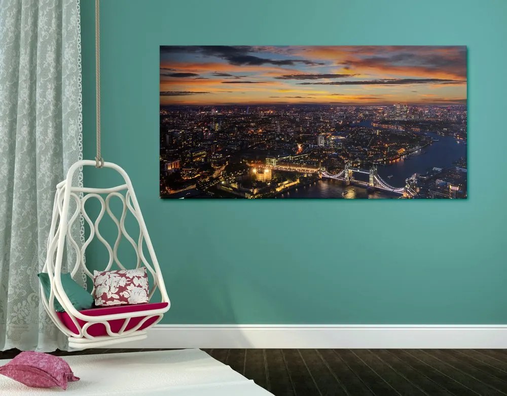 Картина на платно – Въздушен изглед на Tower Bridge