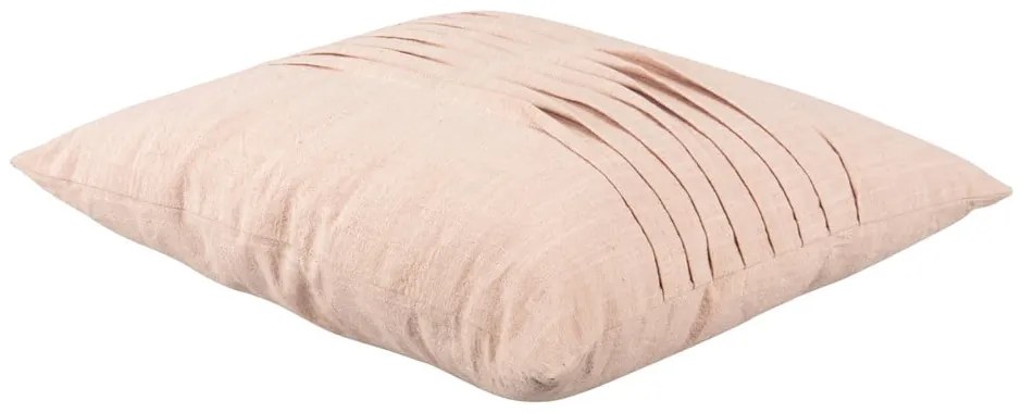 Розова памучна възглавница Вълна, 45 x 45 cm - PT LIVING