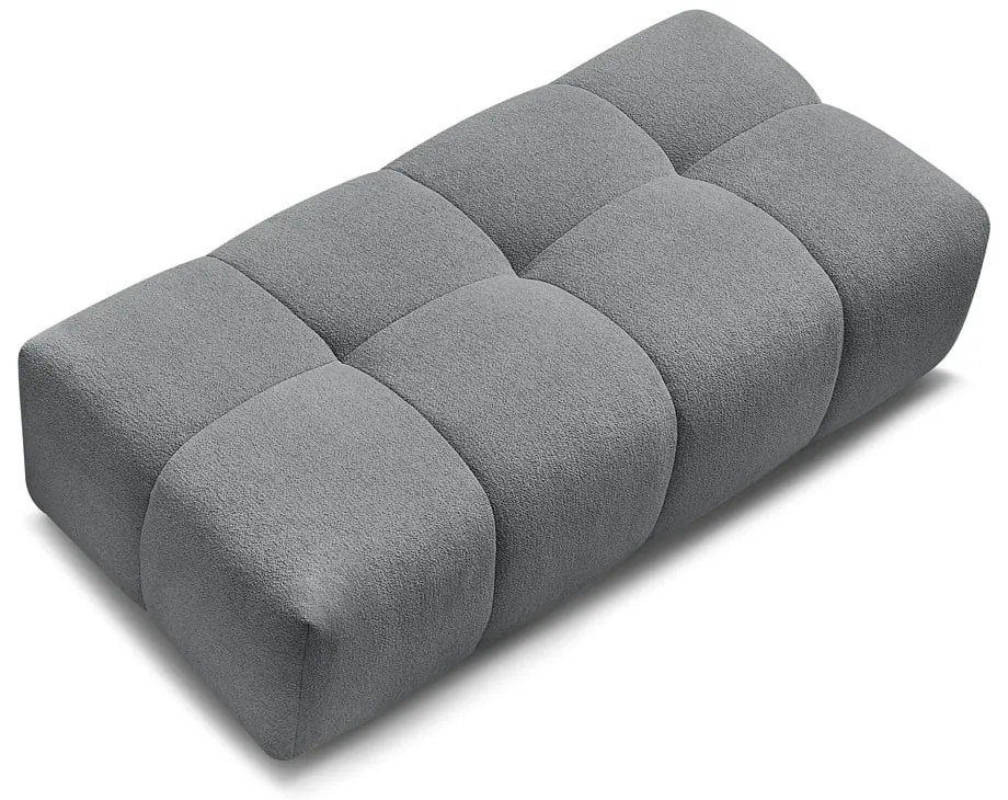 Тъмносива шенилова табуретка Everest – Bobochic Paris