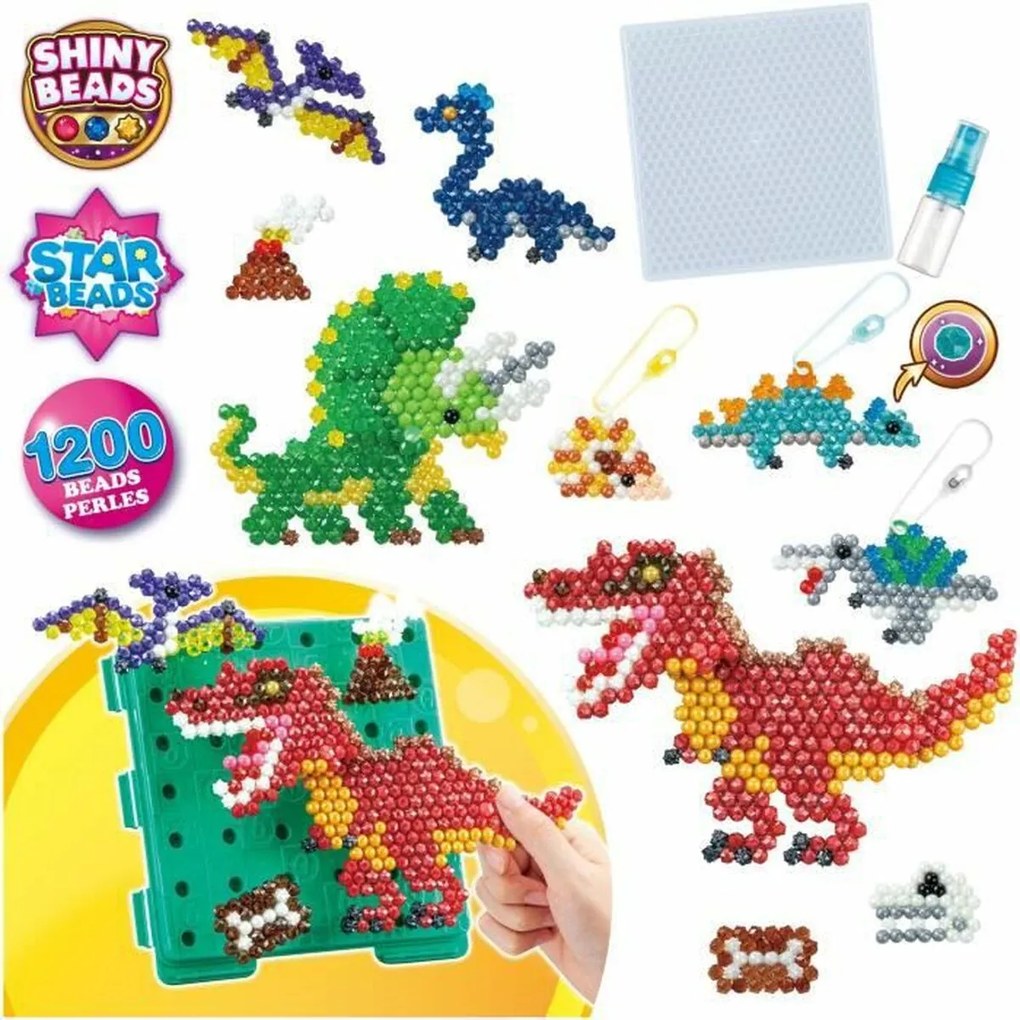 Занаятчийска игра Aquabeads The land of dinosaurs Многоцветен