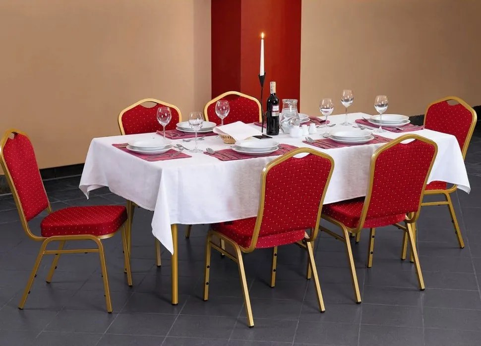 Кухненски стол Palace-червен