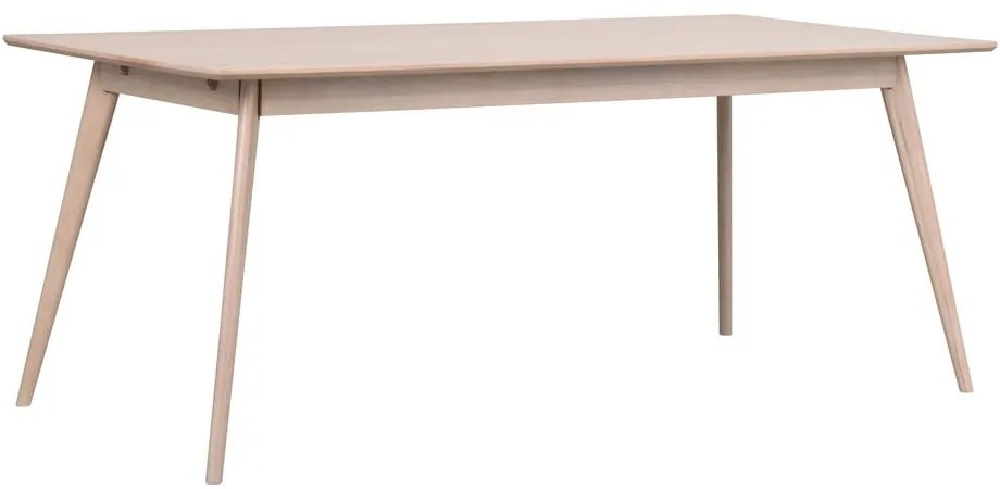 Сгъваема маса за хранене с плот от дъб 190x90 cm Yumi - Rowico