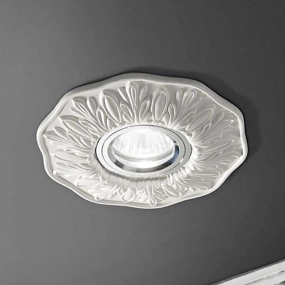 Ideal Lux - Вградено осветително тяло POLKA 1xGU10/50W/230V бяло