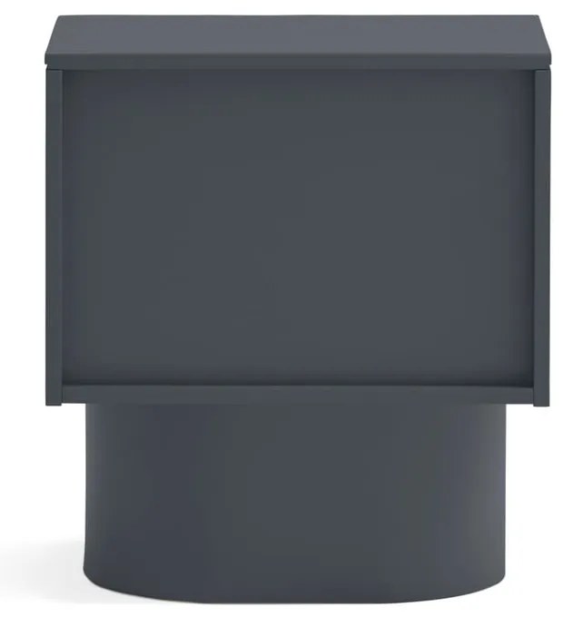 Антрацитно нощно шкафче Totem – Teulat