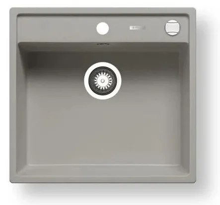 Pyramis 70058401 - Кухненска мивка CAMEA 50x53 см гранит/сиво