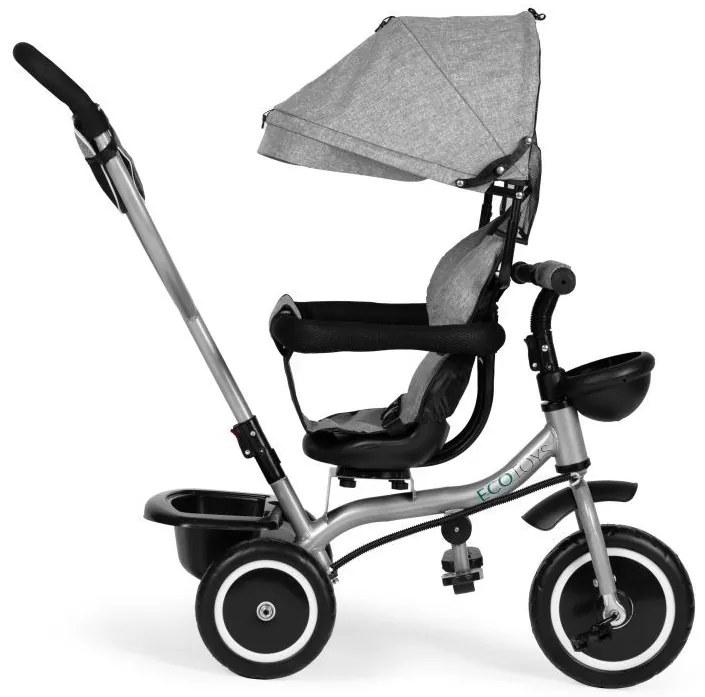 Детска триколка 2 в 1 Бежово