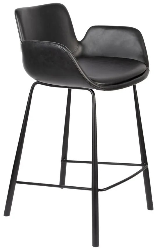 Черни бар столове в комплект от 2 броя 91,5 cm Brit - Zuiver