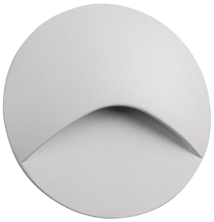 Kanlux 39132 - LED стълбищно осветително тяло EXIN LED/2,5W/230V 4000K IP65, бяло, кръгло