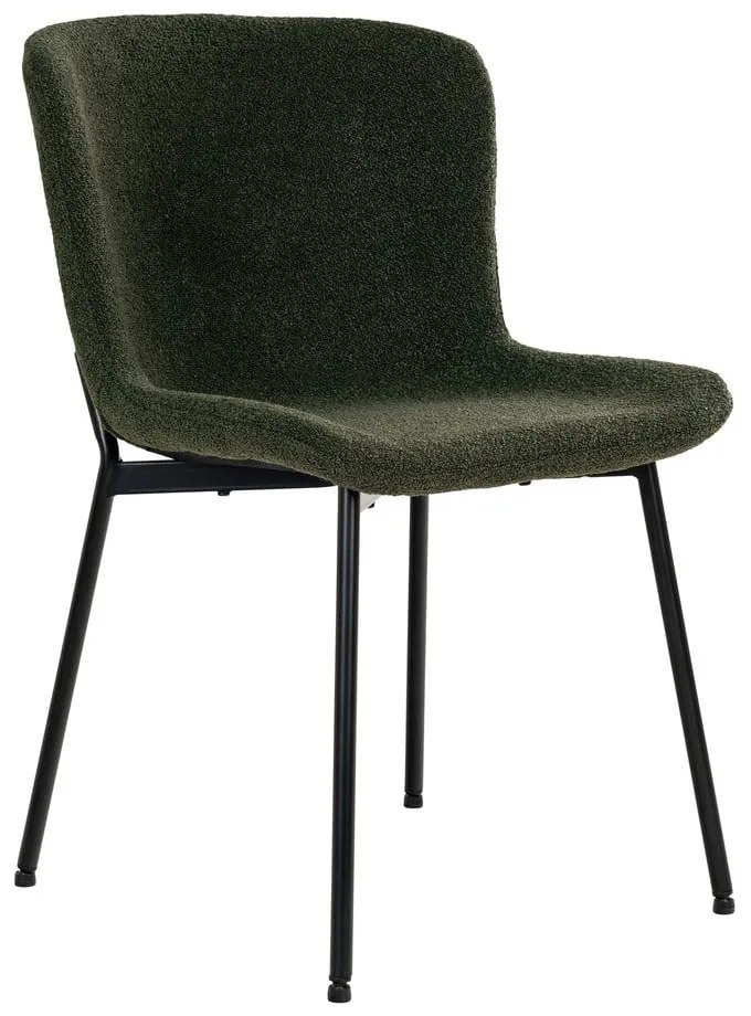 Тъмнозелени трапезни столове в комплект от 2 броя Maceda - House Nordic