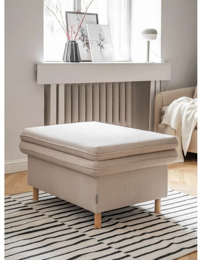 Бежова табуретка Simon – Miuform