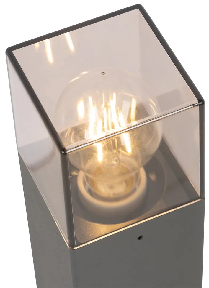 Външна лампа 50 см антрацит с наземна скоба и кабелна втулка - Denmark