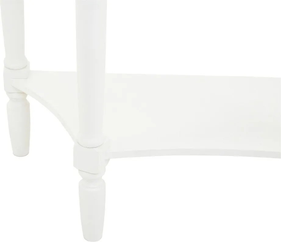 Бяла конзолна маса от масивен бор 32x93 cm Heritage – Premier Housewares