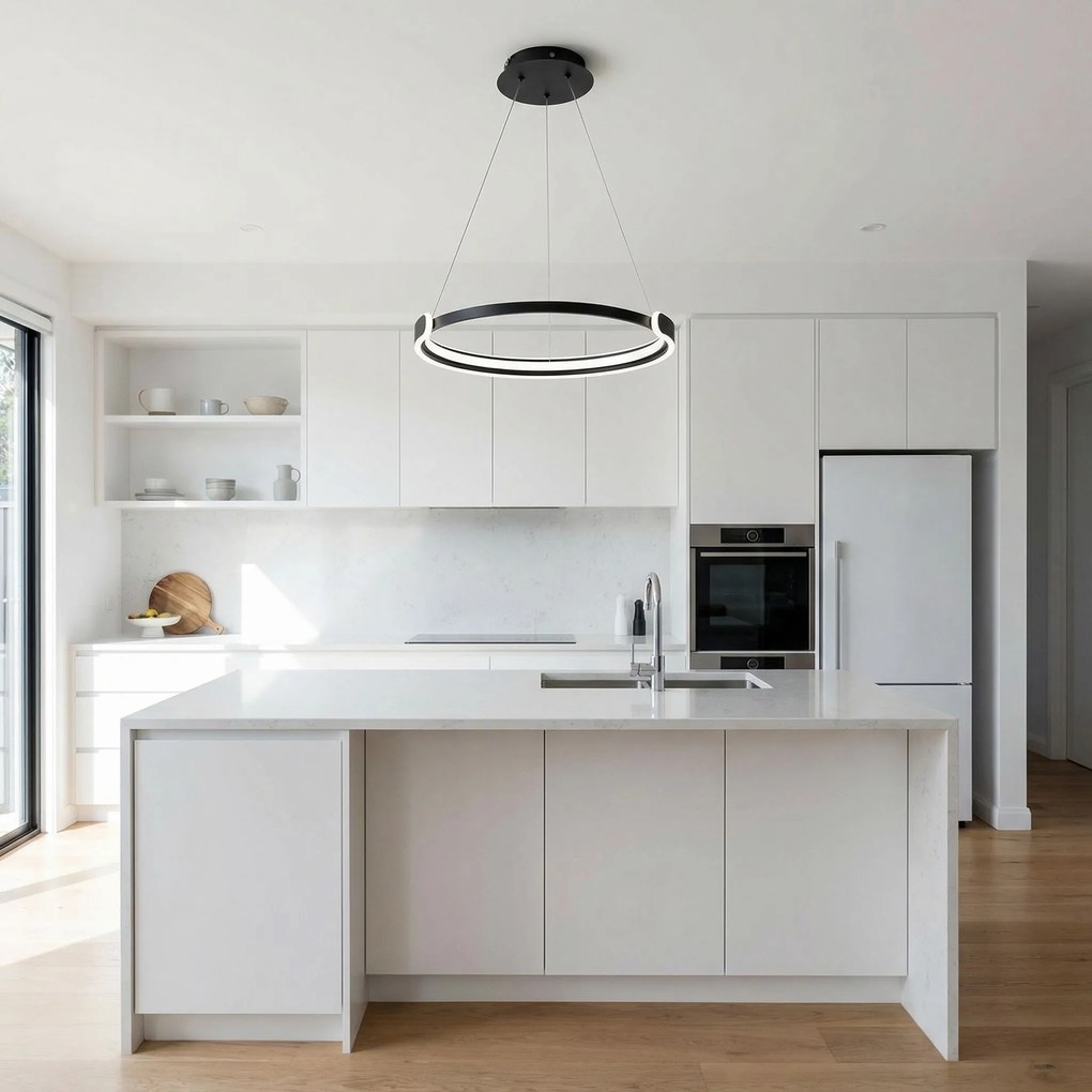 Таванна лампа LED APP1927-CP Black