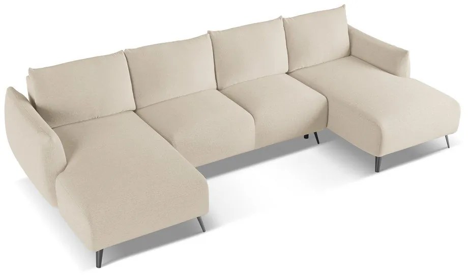 Бежов ъглов диван Malie – Makamii