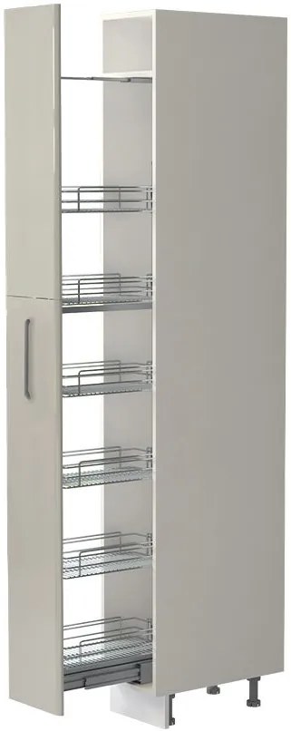 Висок подов шкаф Modena K23-30-1KZ-Gray light