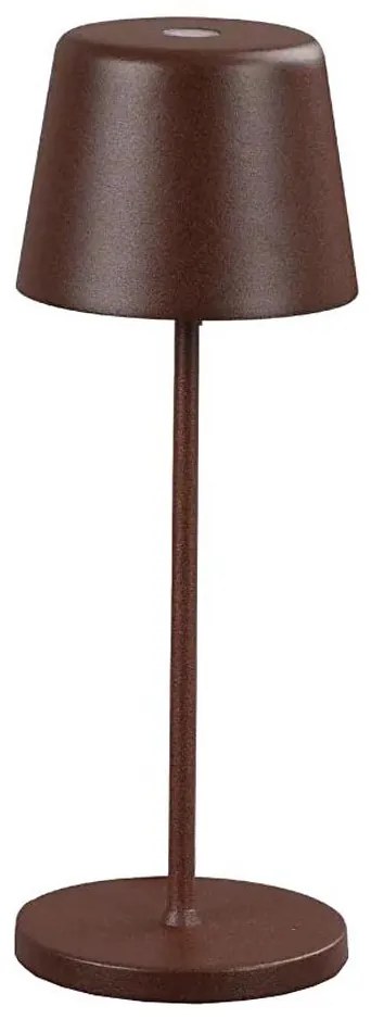 Ideal Lux - LED настолна лампа CUTE LED/2,5W/3,7V IP65, кафява, с докосване